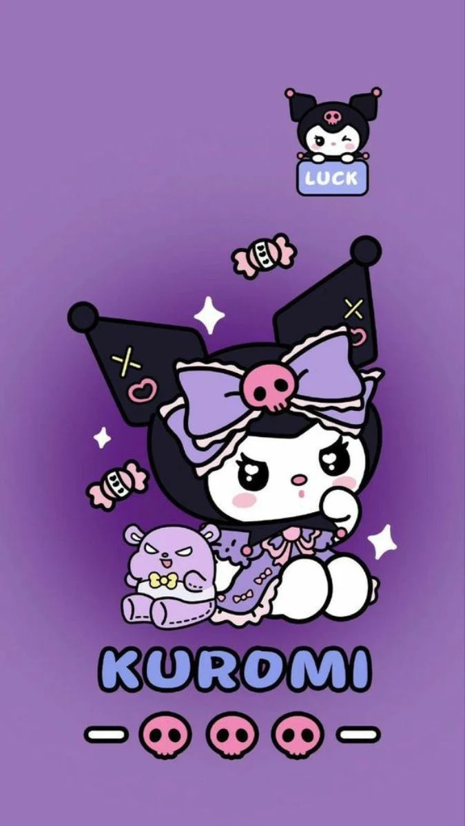 Hình nền Kuromi Dễ Thương