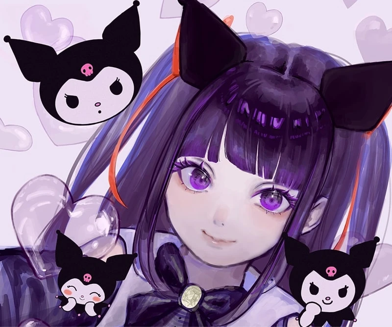 Hình nền Kuromi Độc Đáo