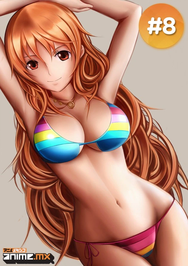 Gái anime trong bikini quyến rũ