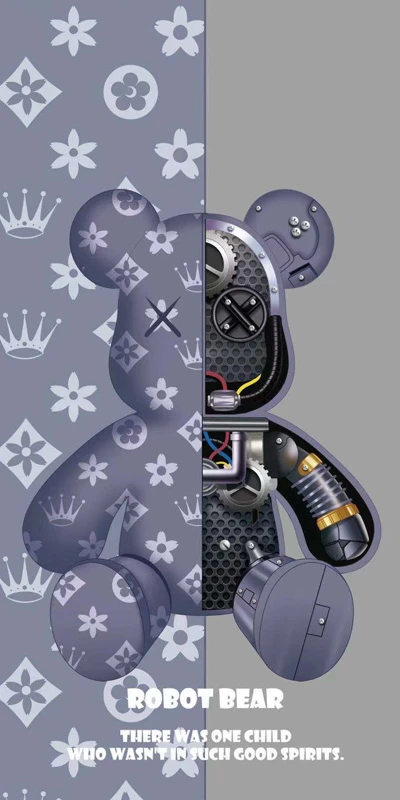 Hình nền Bearbrick độc đáo
