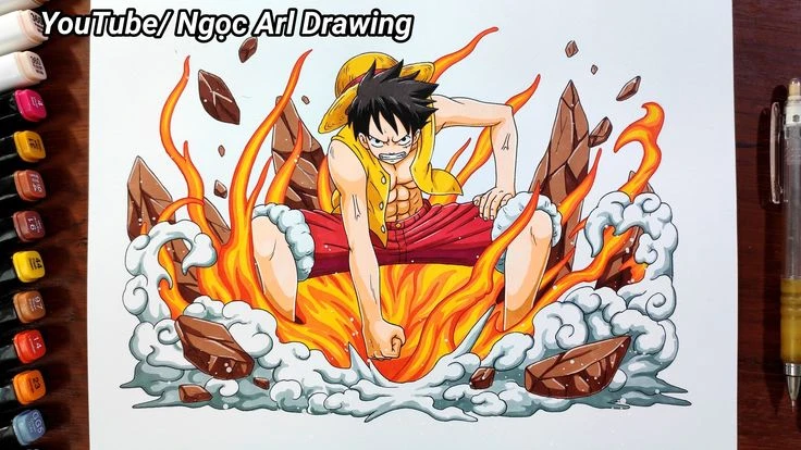 Luffy Gear 2 Action