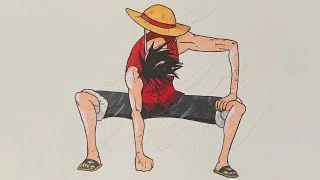 Vẽ Luffy Gear Second