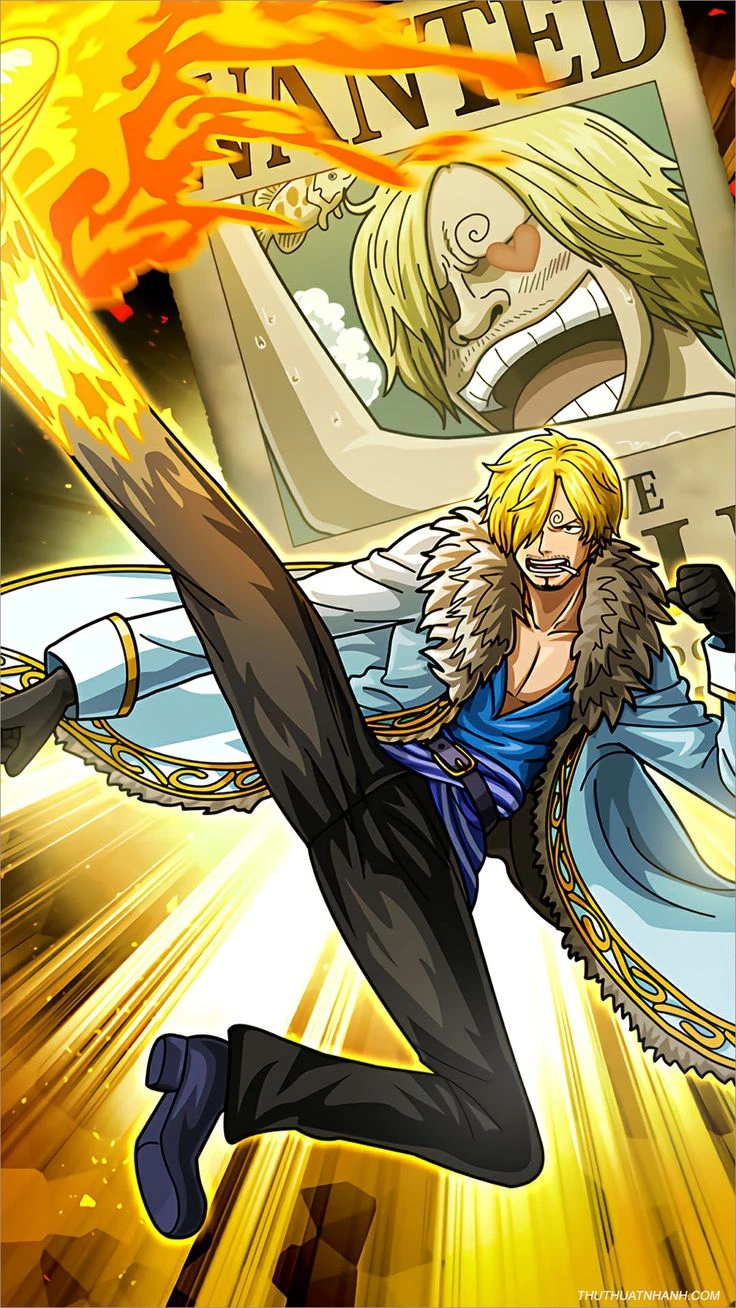 Sanji với bộ vest lịch lãm