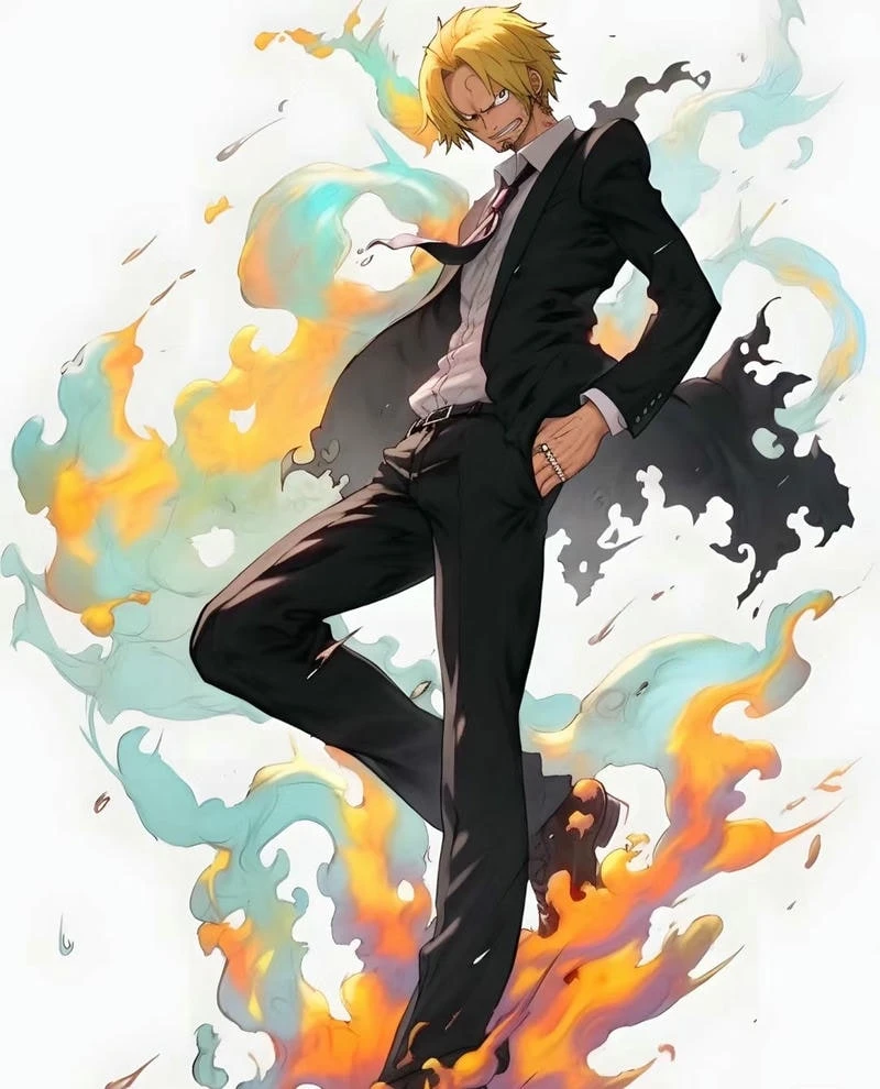 Sanji trong phong cách Wano