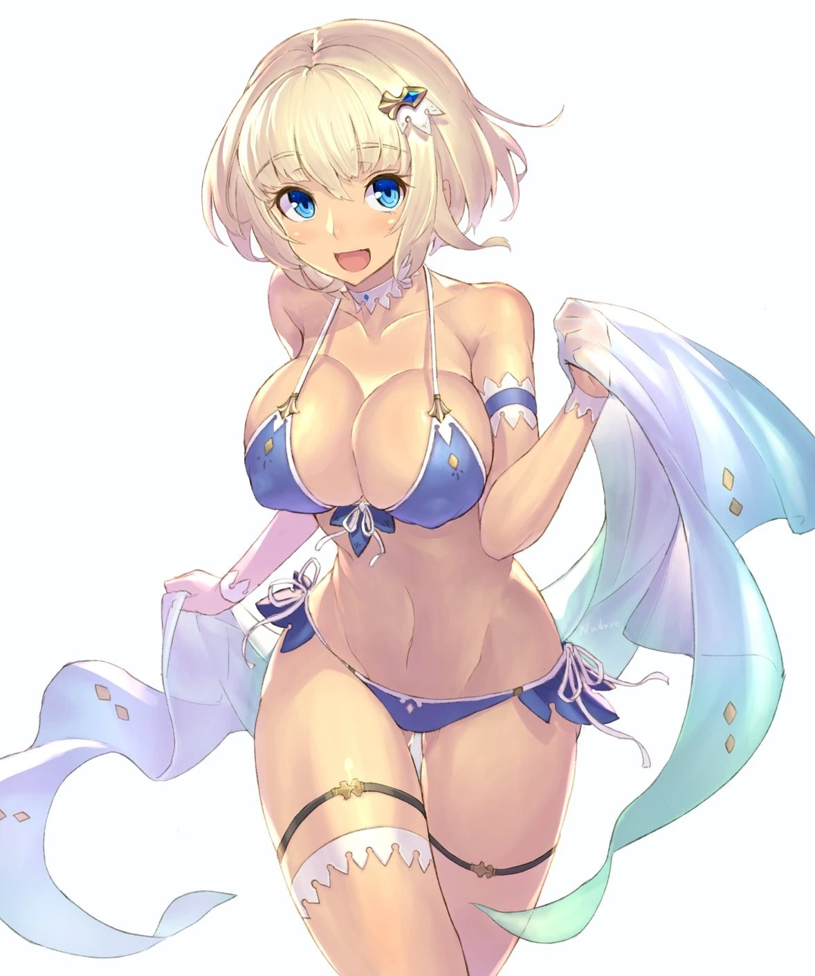 Anime Girl in Swimsuit