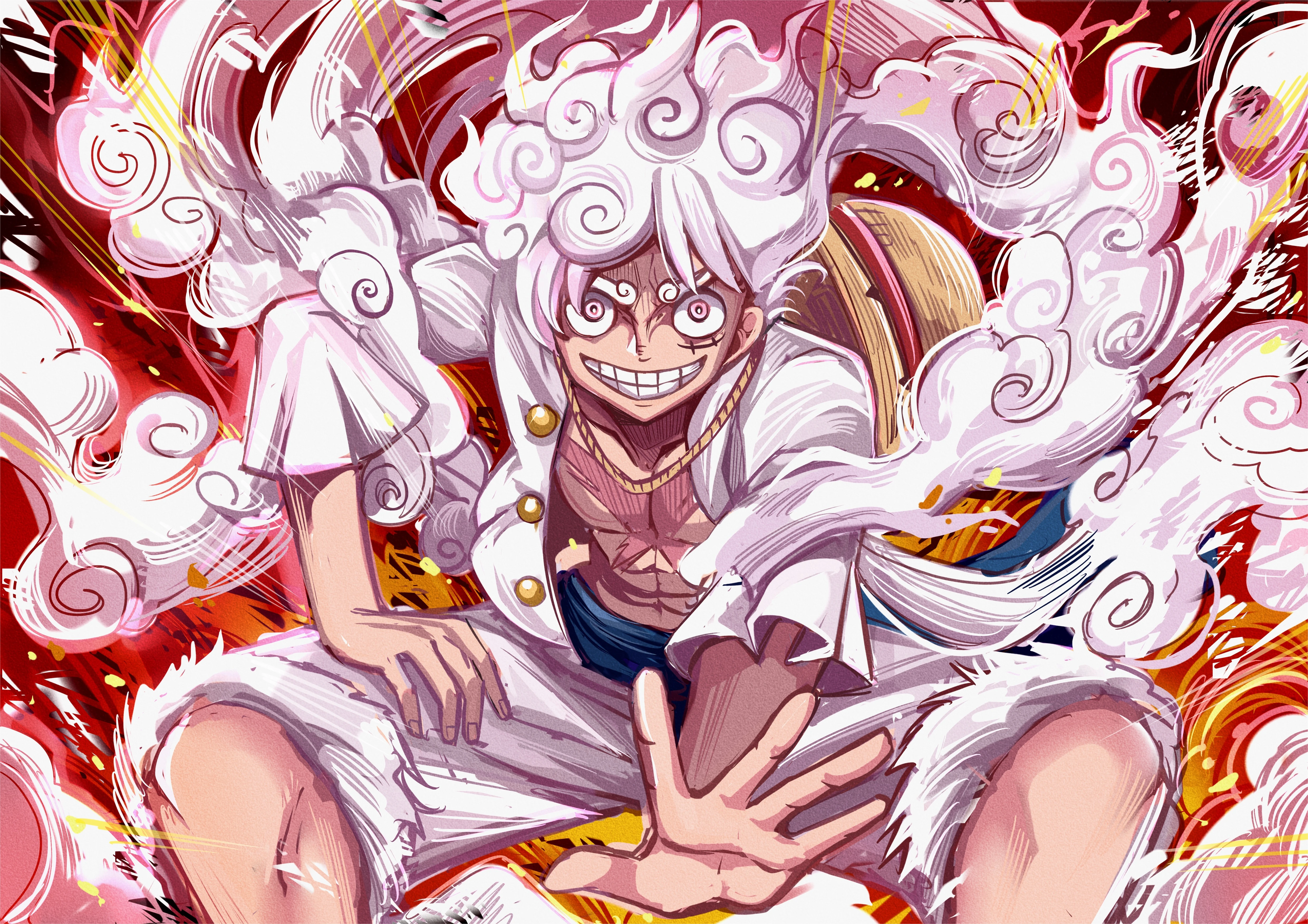 Hình nền Luffy Gear 5