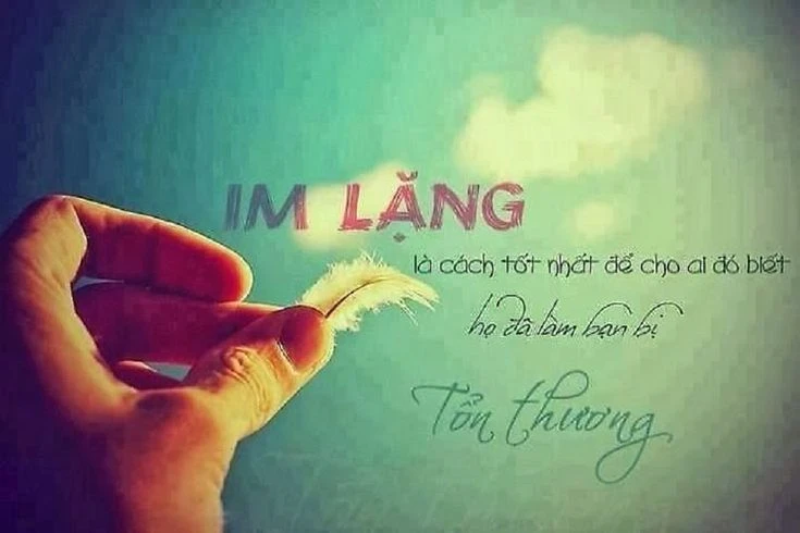 Hình ảnh buồn trong tình yêu