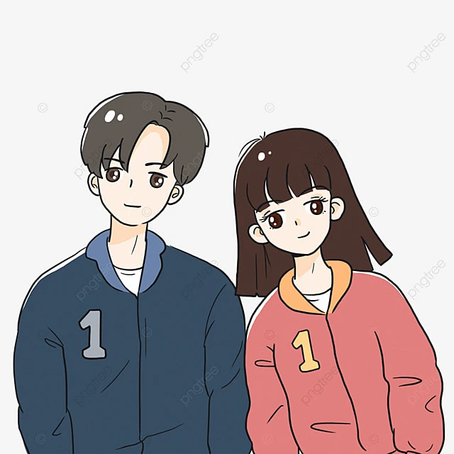 Cặp đôi hoạt hình cute