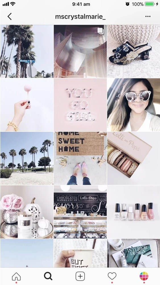 Bố cục sáng tạo trên Instagram