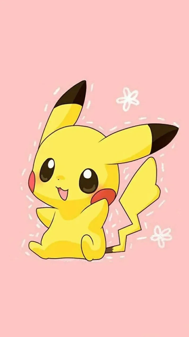 Chibi Pikachu cực dễ thương