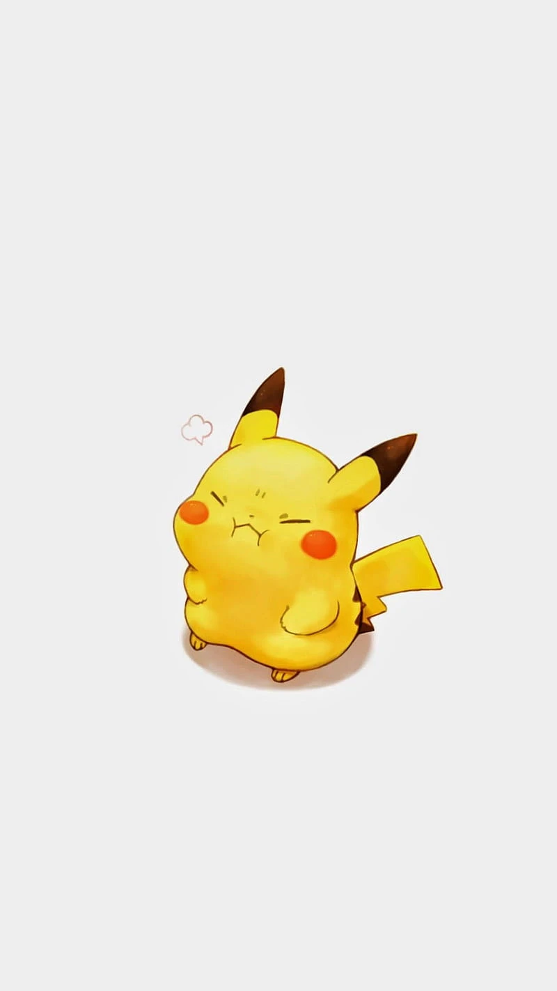 Pikachu tạo dáng dễ thương