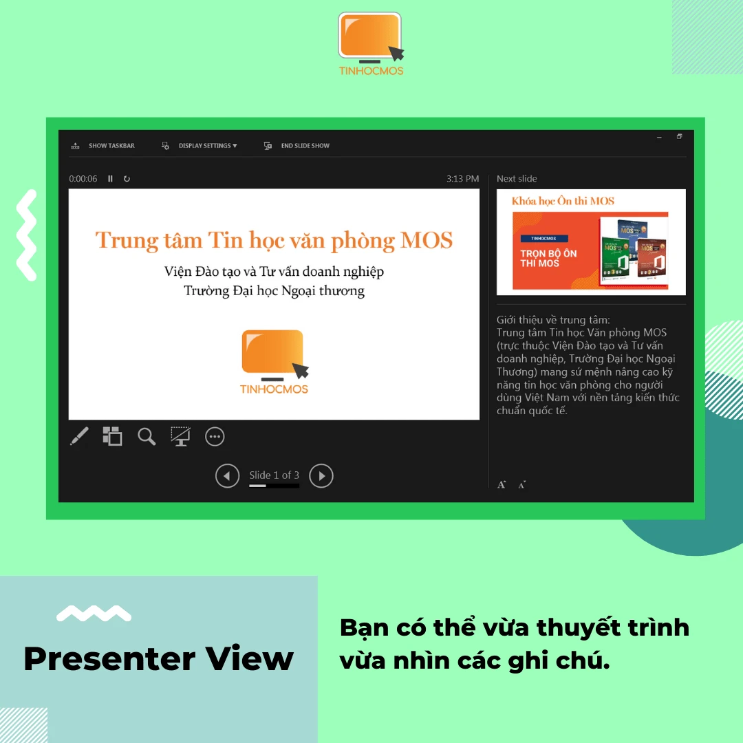 Ghi chú trên PowerPoint