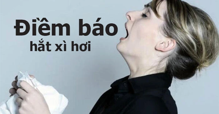 Hắt xì hơi theo giờ