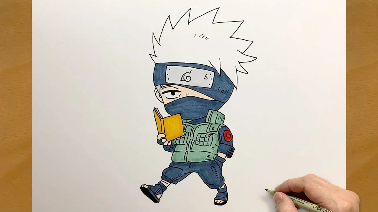 Chibi Kakashi trang trí