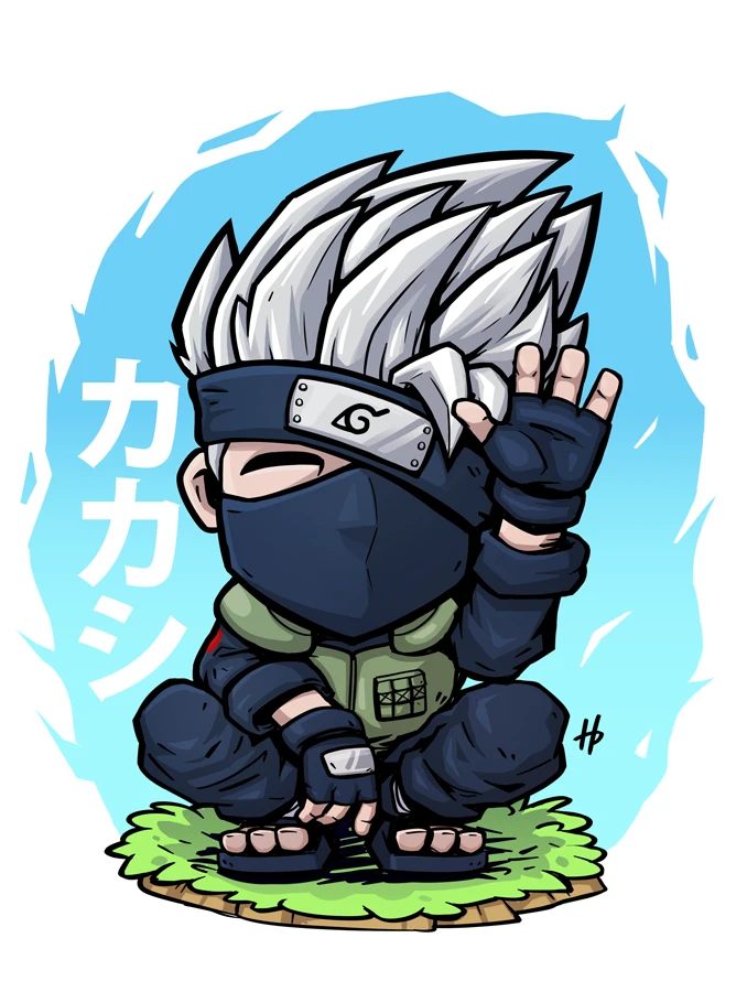 Chibi Kakashi ấn tượng