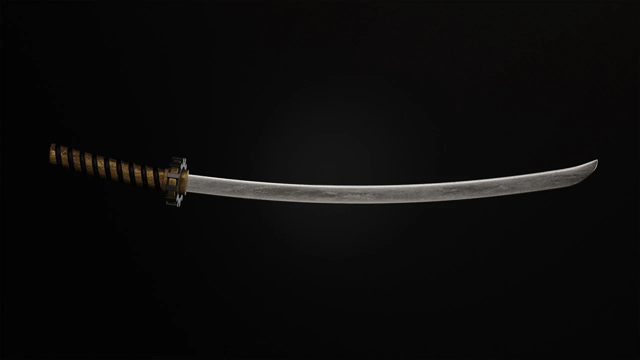 Hình ảnh katana tinh xảo