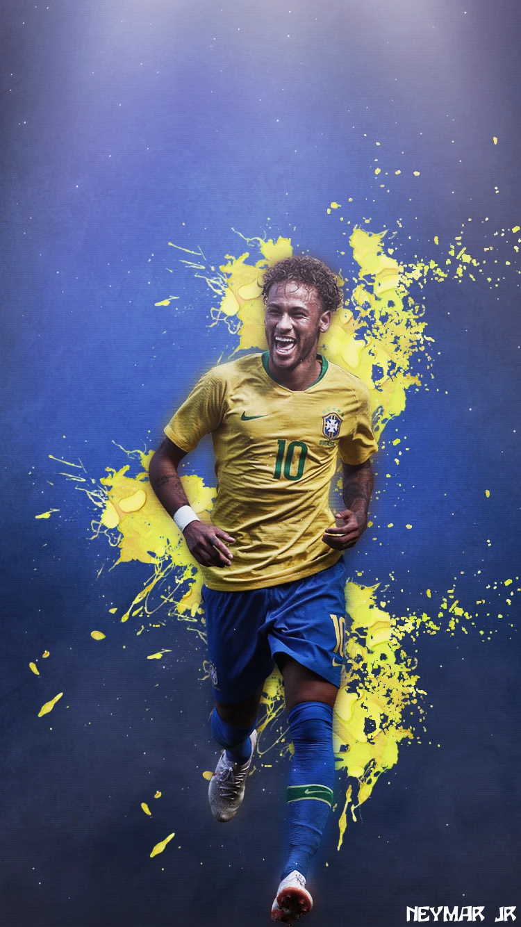 Hình nền sáng tạo về Neymar