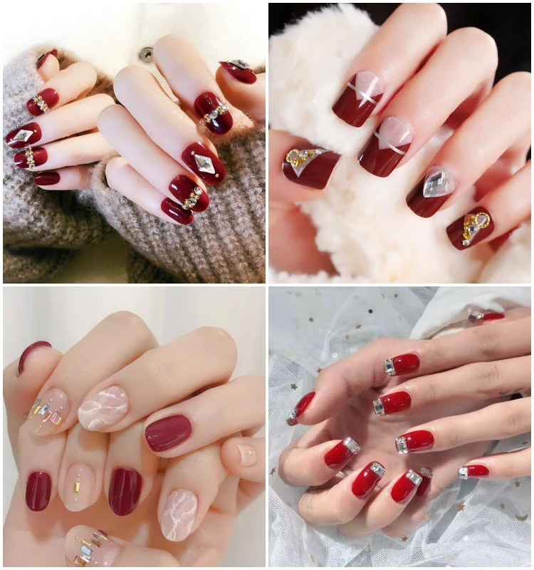 Nail đính ngọc trai