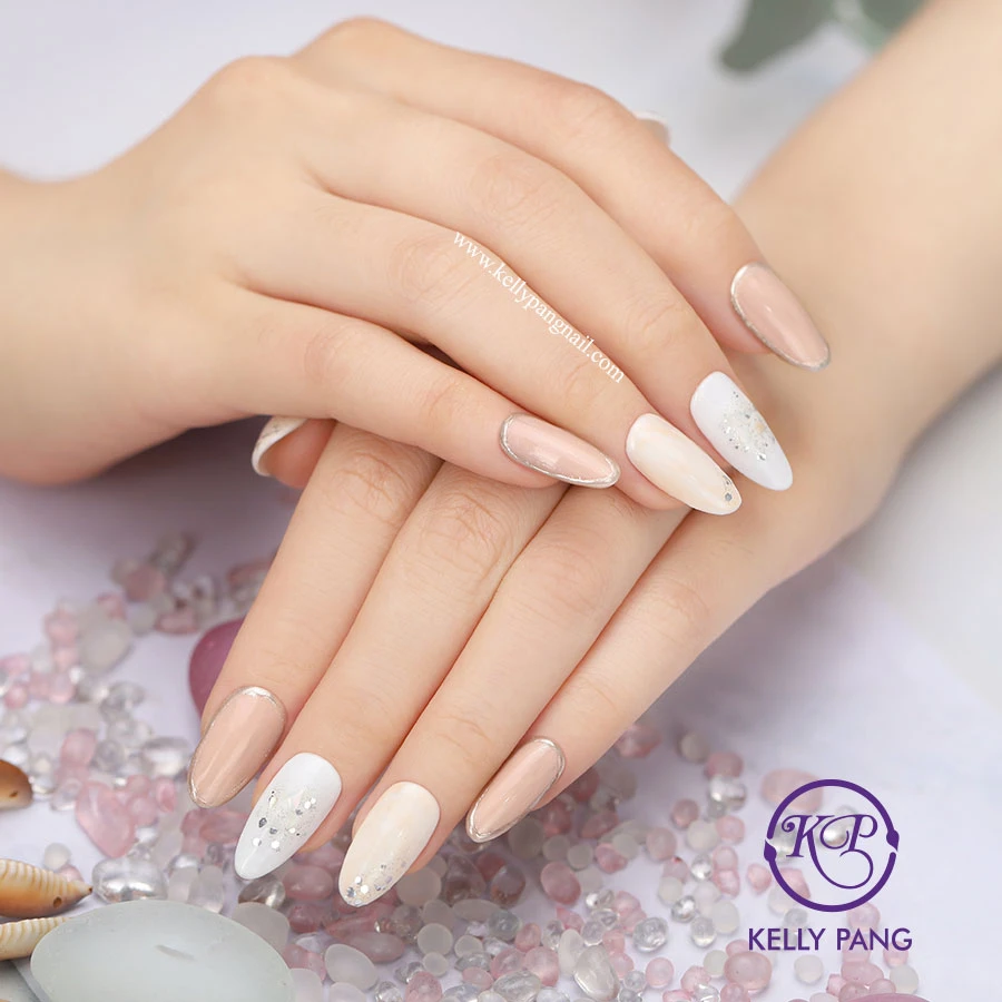 Mẫu nail màu pastel