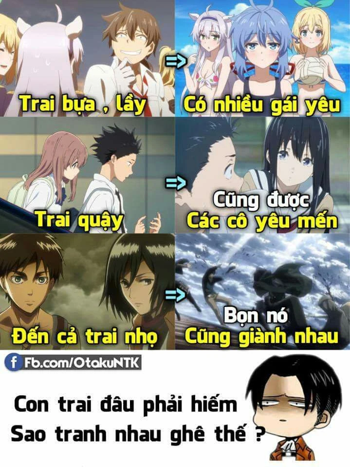 Hình ảnh biếm họa anime 3