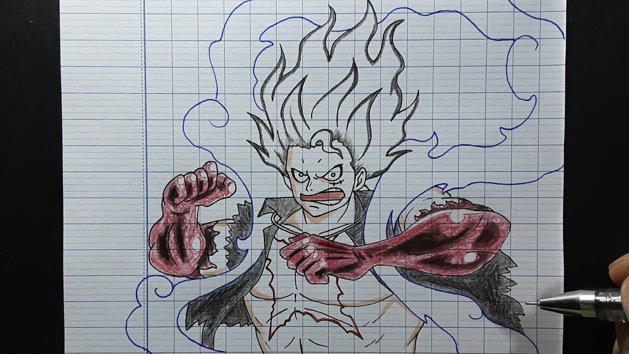 Hình ảnh Luffy Gear 4 độc đáo