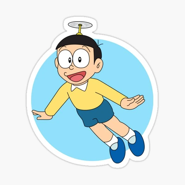 Hình dán Nobita