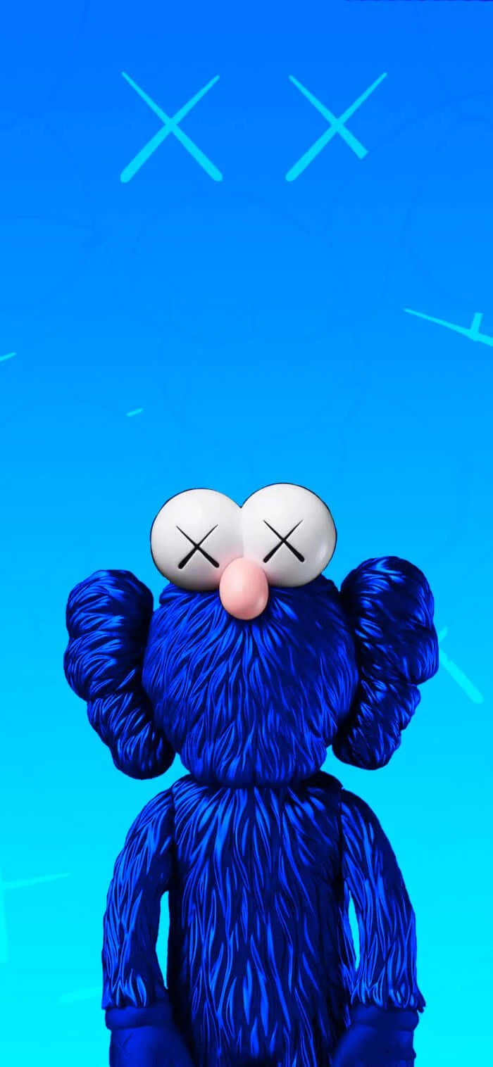 KAWS on iPhone