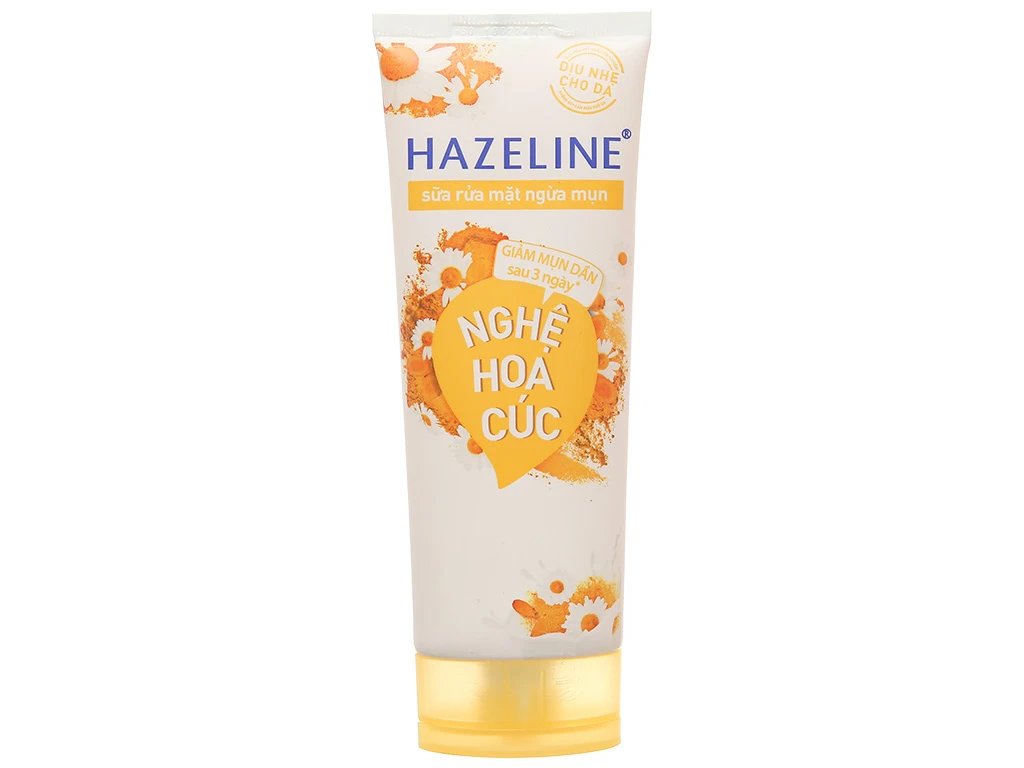 Sữa rửa mặt Hazeline nghệ hoa cúc 100g