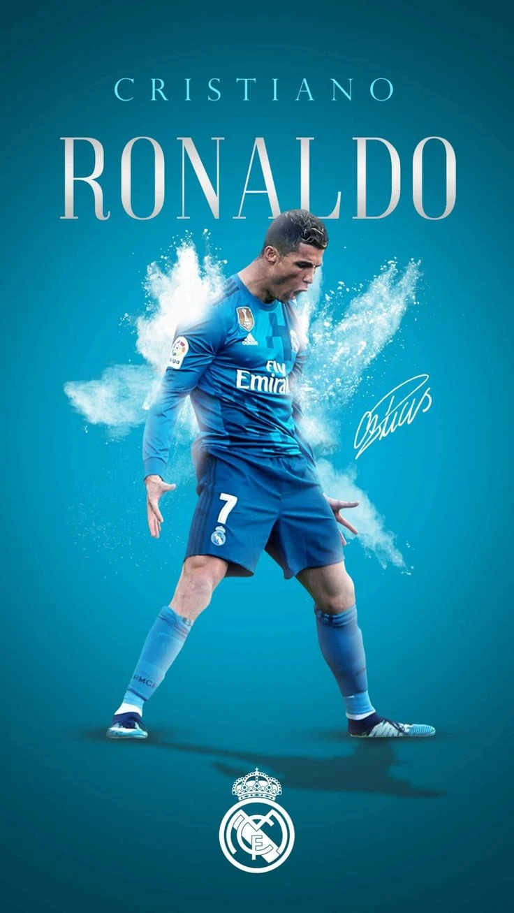 Hình nền Ronaldo chào mừng