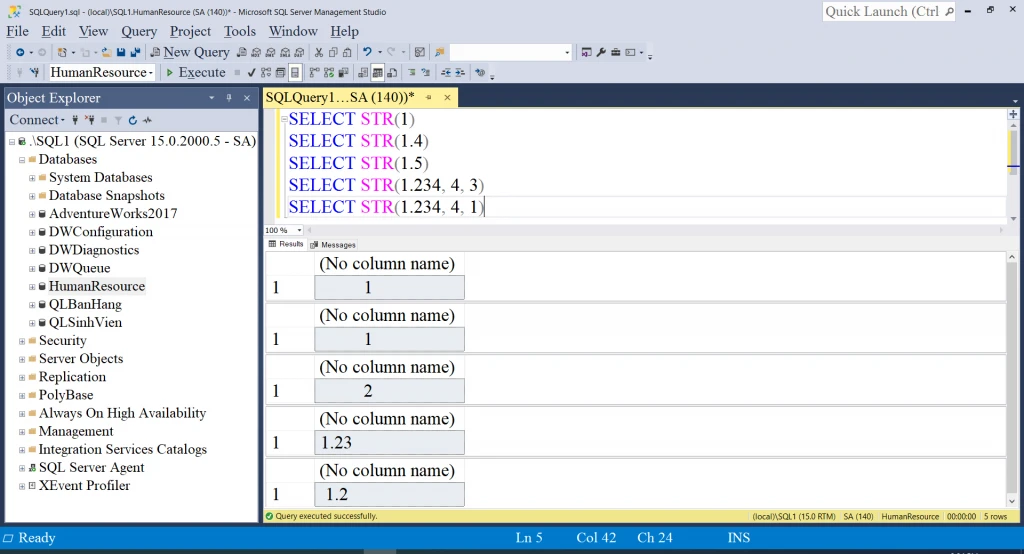 Hàm MAX trong SQL