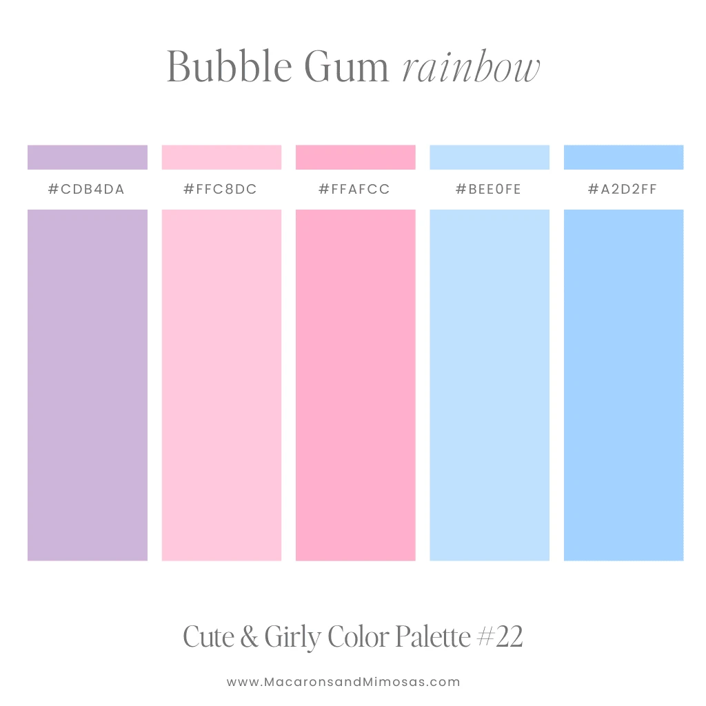 Cute Color Palette 2