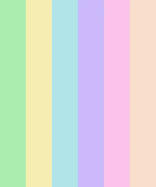 Cute Color Palette 3