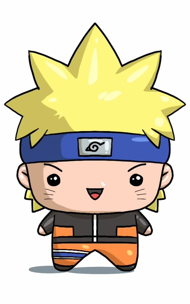 Hình ảnh vẽ chibi Naruto