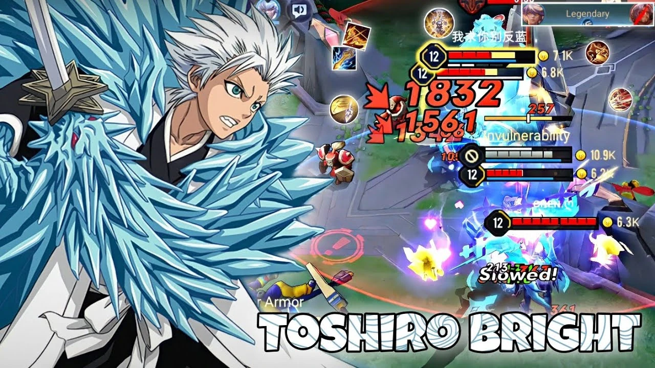 Hiệu ứng chiêu thức Toshiro Hitsugaya