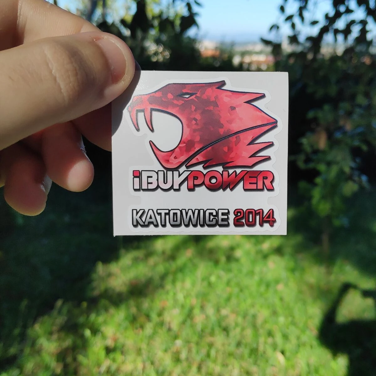 Sticker iBUYPOWER Katowice 2014