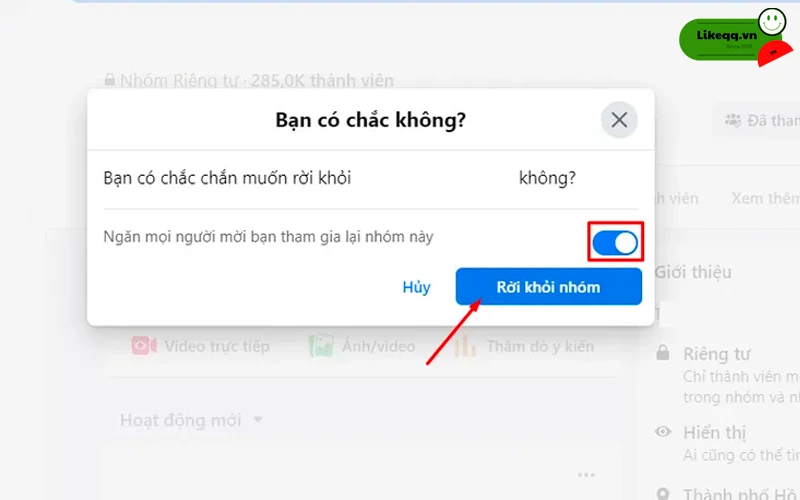 Kiểm soát nhóm Facebook