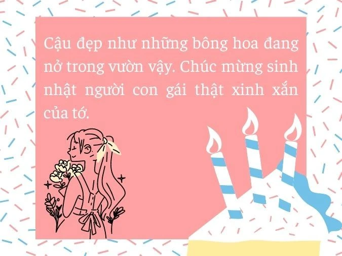 Chúc mừng sinh nhật crush dễ thương