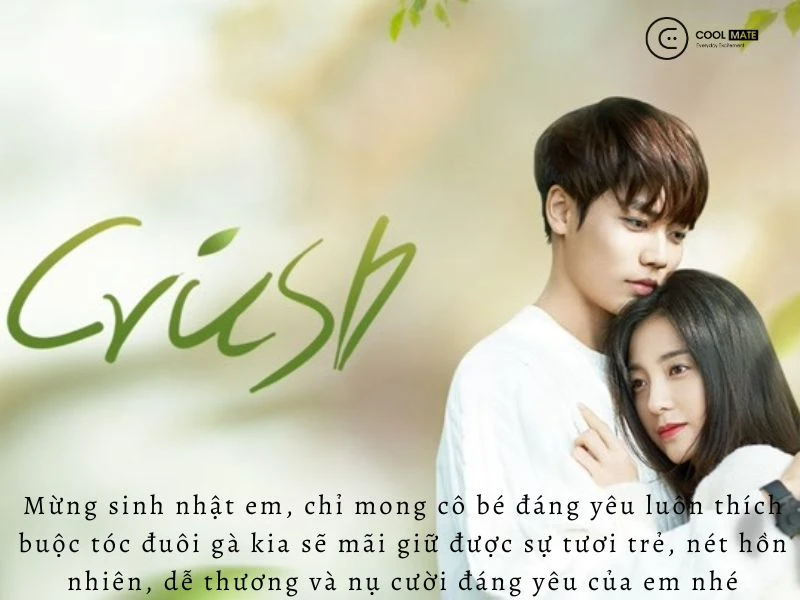 Lời chúc sinh nhật hài hước cho crush