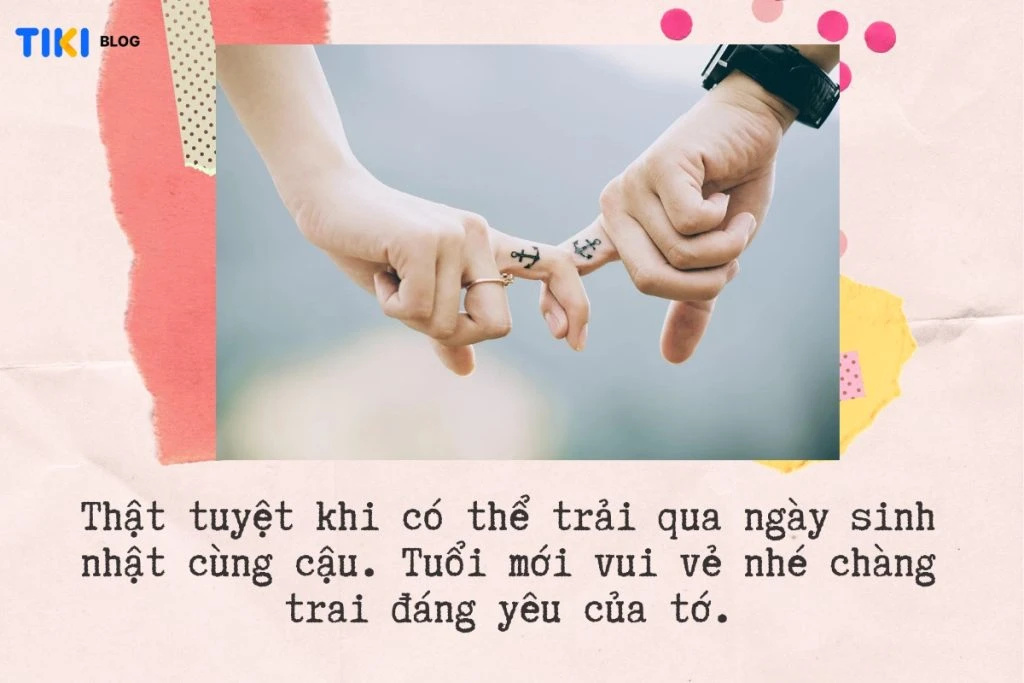 Lời chúc sinh nhật độc đáo cho crush