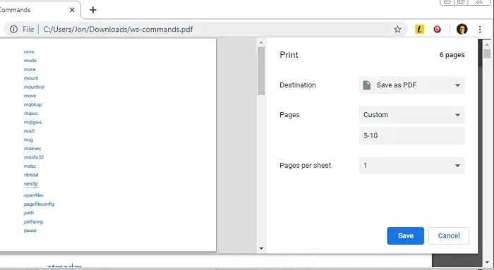 Hướng dẫn tách PDF