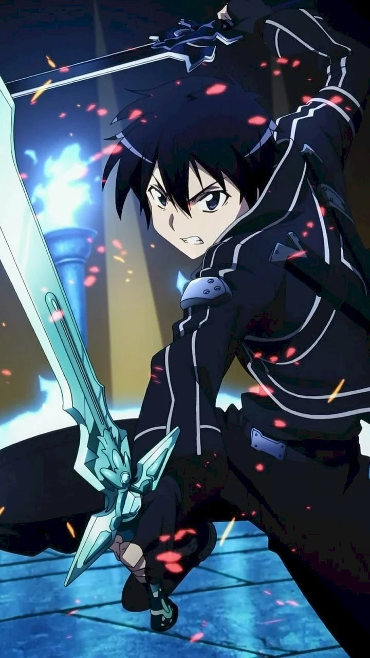 Hình nền Kirito hành động