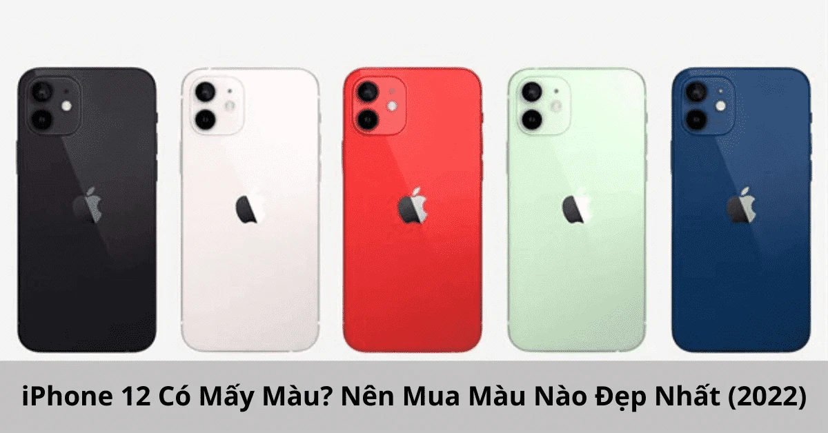 Bảng màu iPhone 12