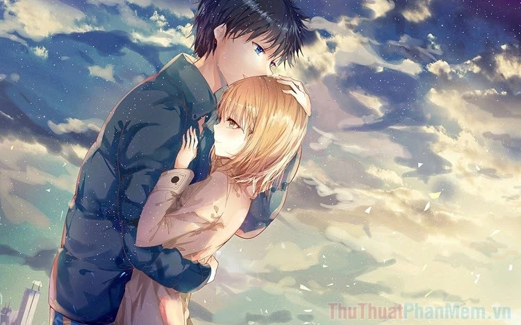Hình nền cặp đôi anime đẹp