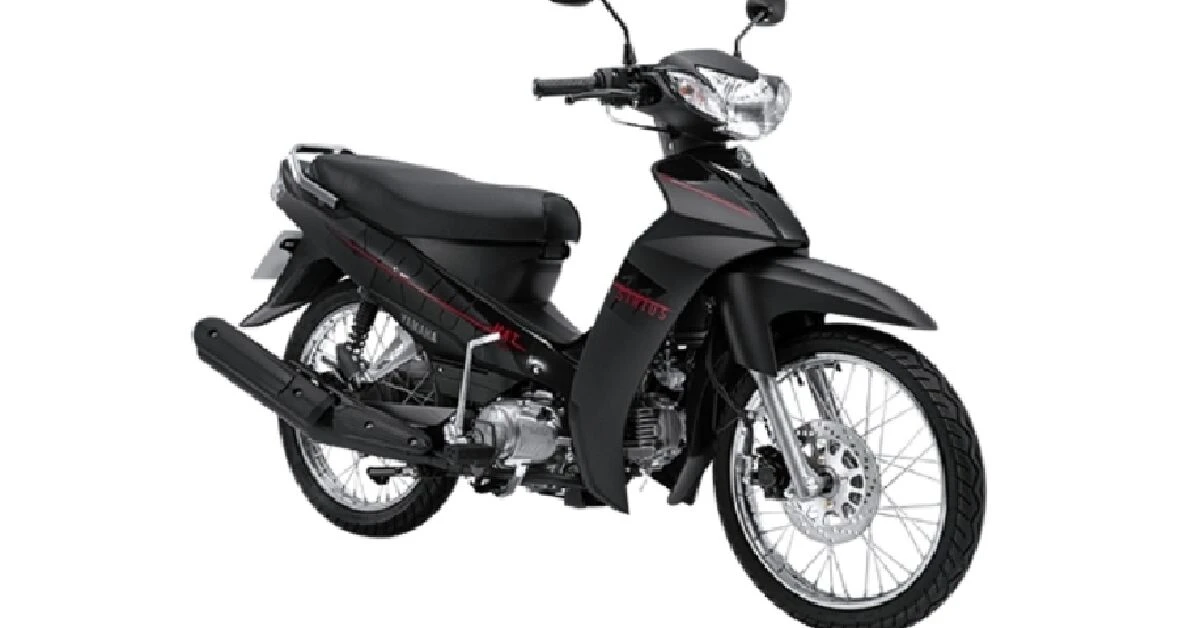 Xe Sirius 50cc màu đen nhám