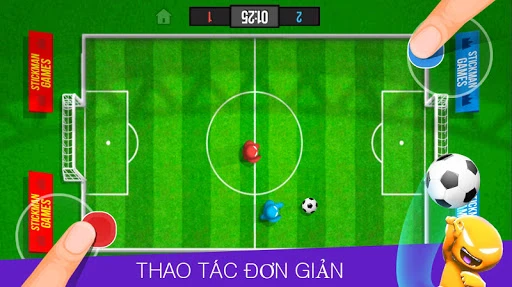 Giao diện game Stickman Party