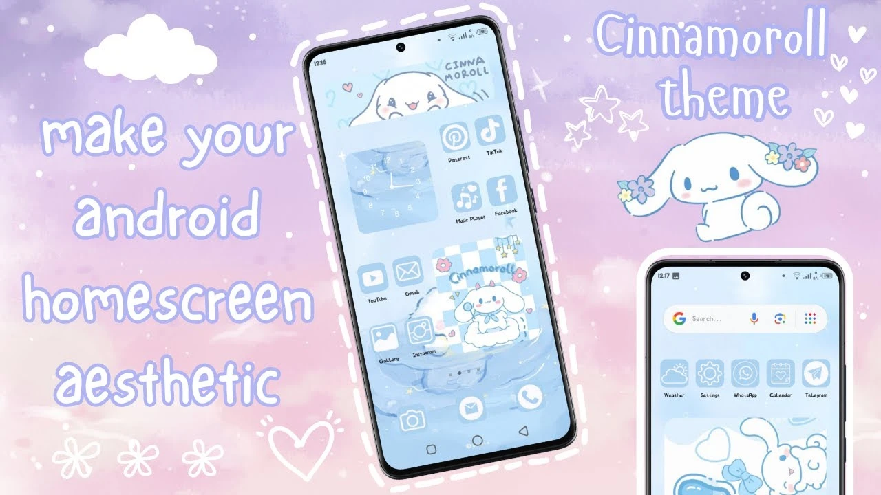 Giao diện Kawaii Cute Girl