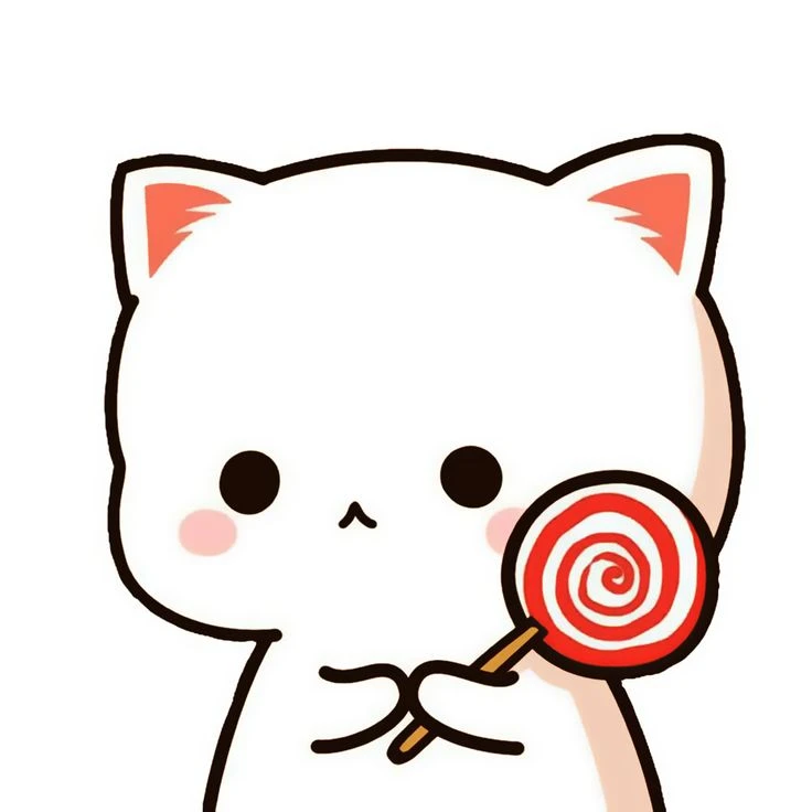 Mèo chibi ngộ nghĩnh