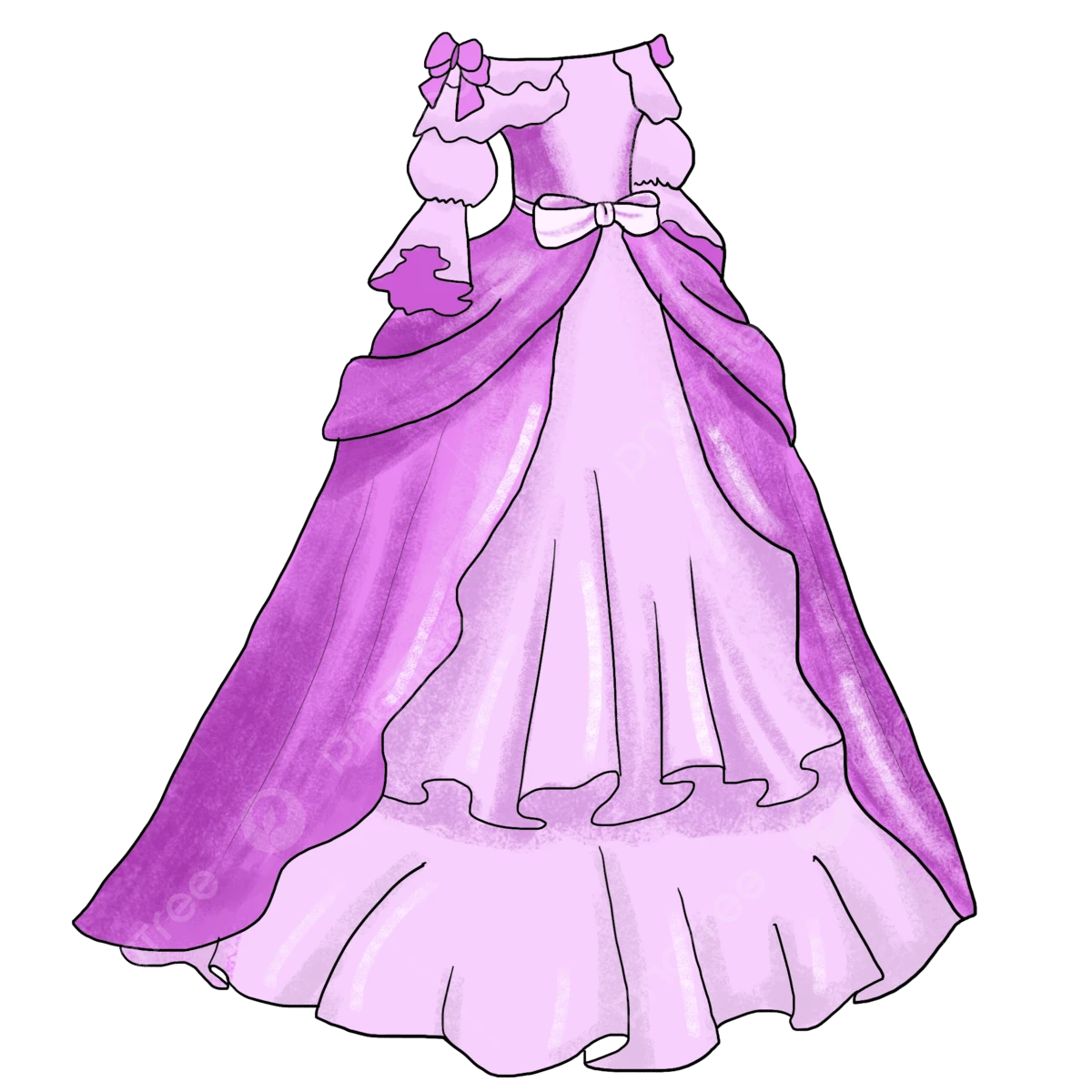 Princess Skirt Cartoon