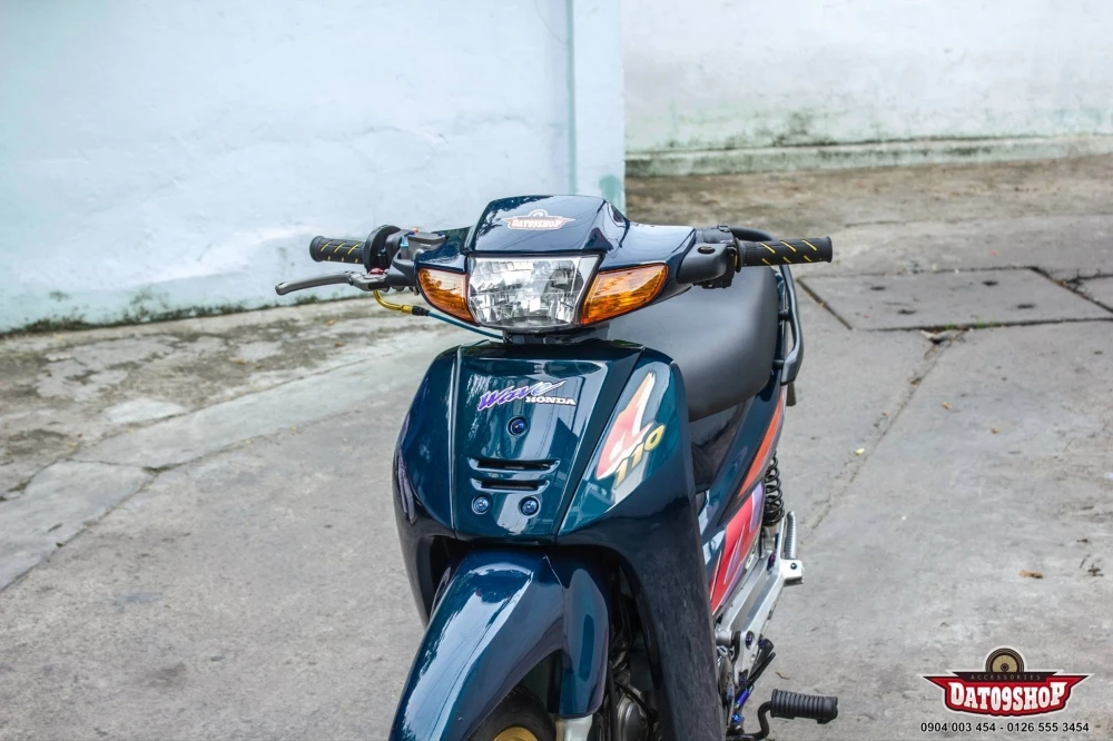Dàn áo Wave 110 xanh nhớt