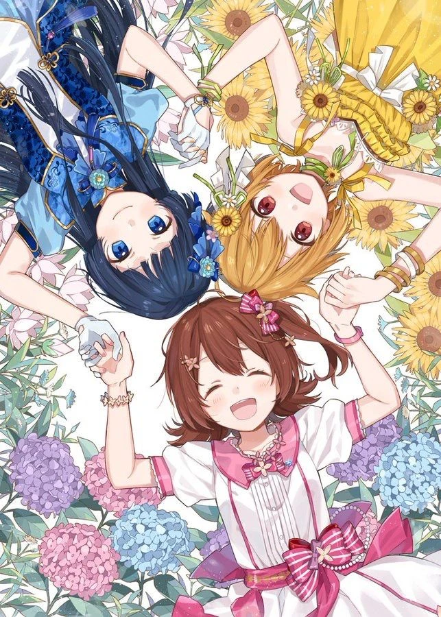 Hình ảnh ba bạn thân anime nữ 5